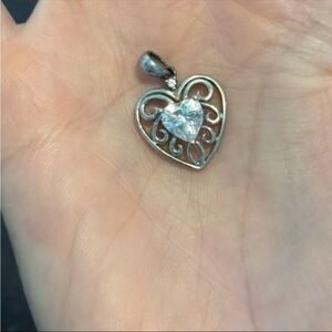925 Sterling Silver Heart Pendant
